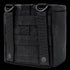The Condor Binocular Pouch is a black, MOLLE-compatible tactical pouch with webbing, two vertical straps, metal D-rings, and snap button closures—perfect for carrying binoculars or essentials securely.